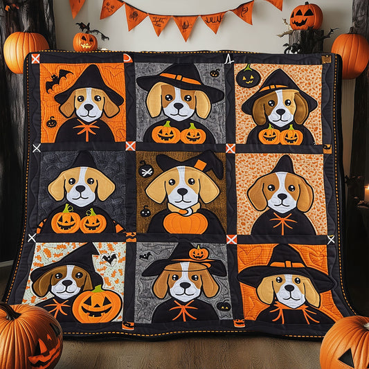 Beagle Halloween XR1908009CL Quilt