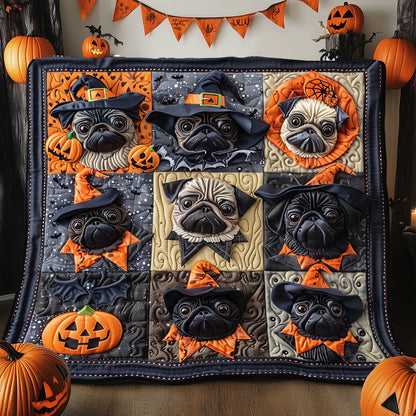 Costume Pugs XR1908027CL Quilt