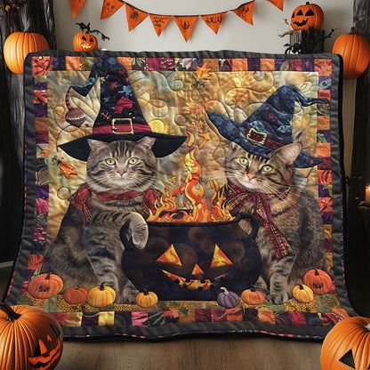 Halloween Cat WM1308039CL Quilt