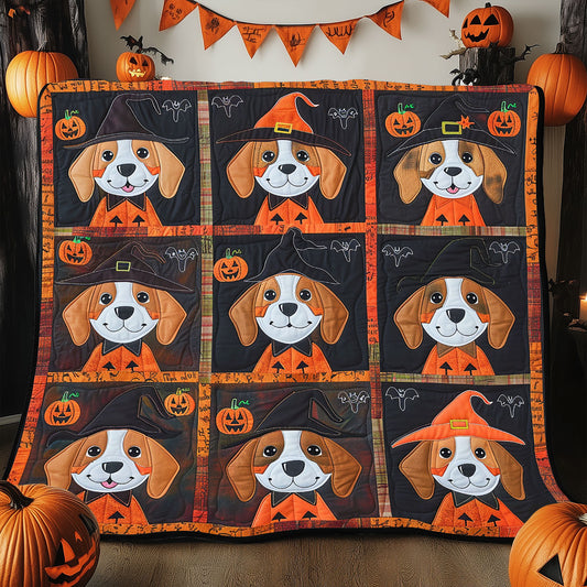 Halloween Vibe Beagles XR1908010CL Quilt