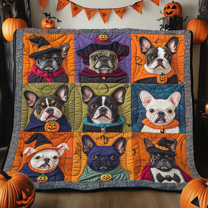 Mischief French Bulldogs XR1908049CL Quilt