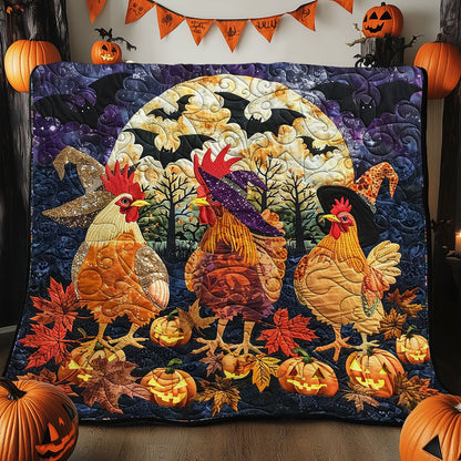 Rooster Witches WM2908032CL Quilt