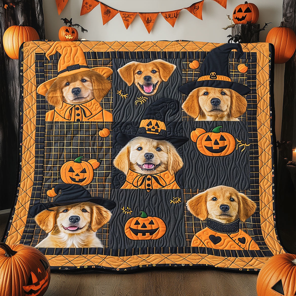 Witchy Woofs XR1908031CL Quilt