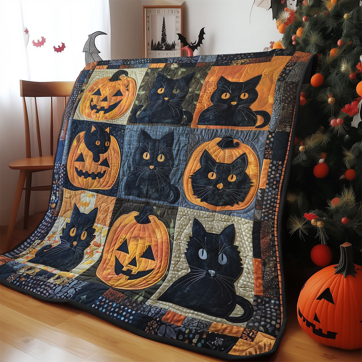 Argry Cat WM3008023CL Quilt