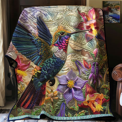 Hummingbird Columbine Dance WG2408009CL Quilt