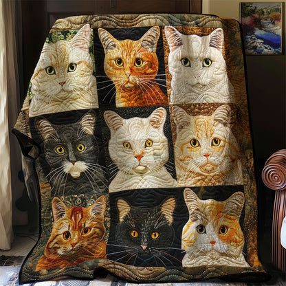 Artistic Cats WM2607001CL Quilt