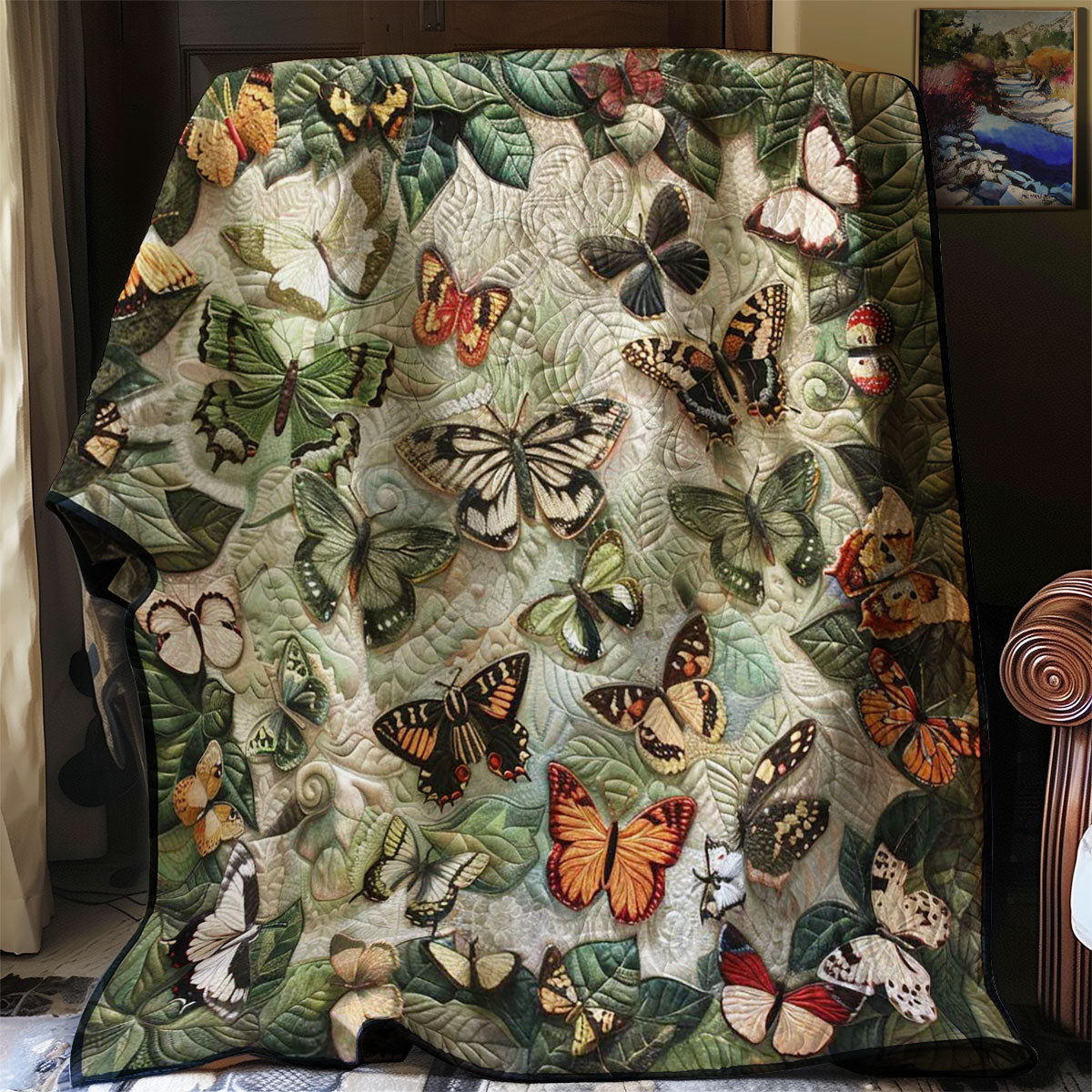 Butterfly Garden WM2707001CL Quilt