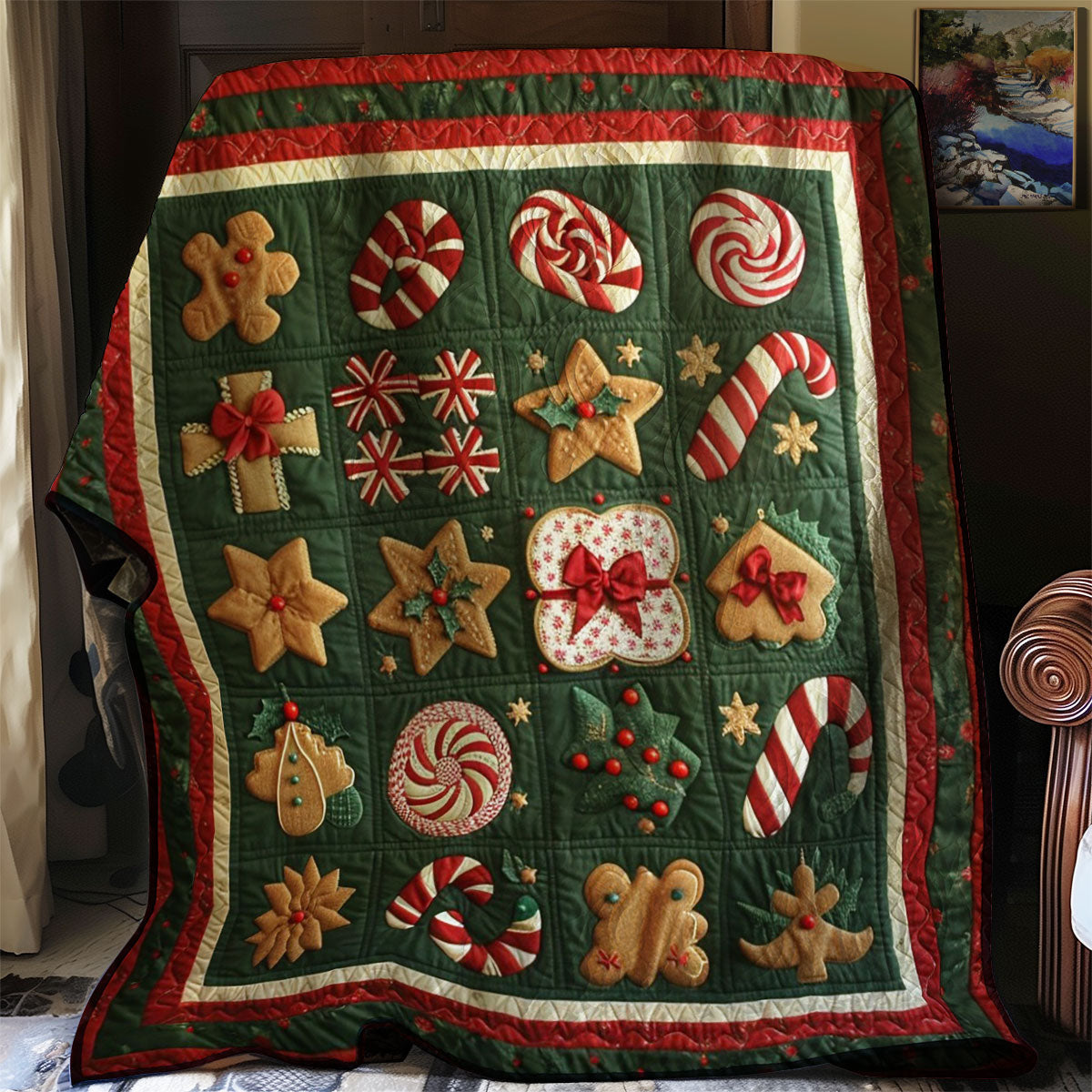 Christmas Candies WM2607001CL Quilt