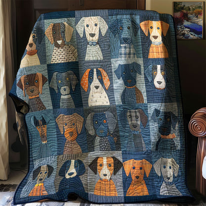 Dachshunds Faces WM2707001CL Quilt