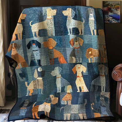 Dachshunds WM2707001CL Quilt