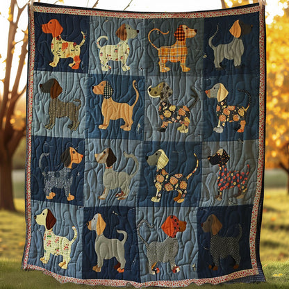 Dogs WM2407001CL Quilt