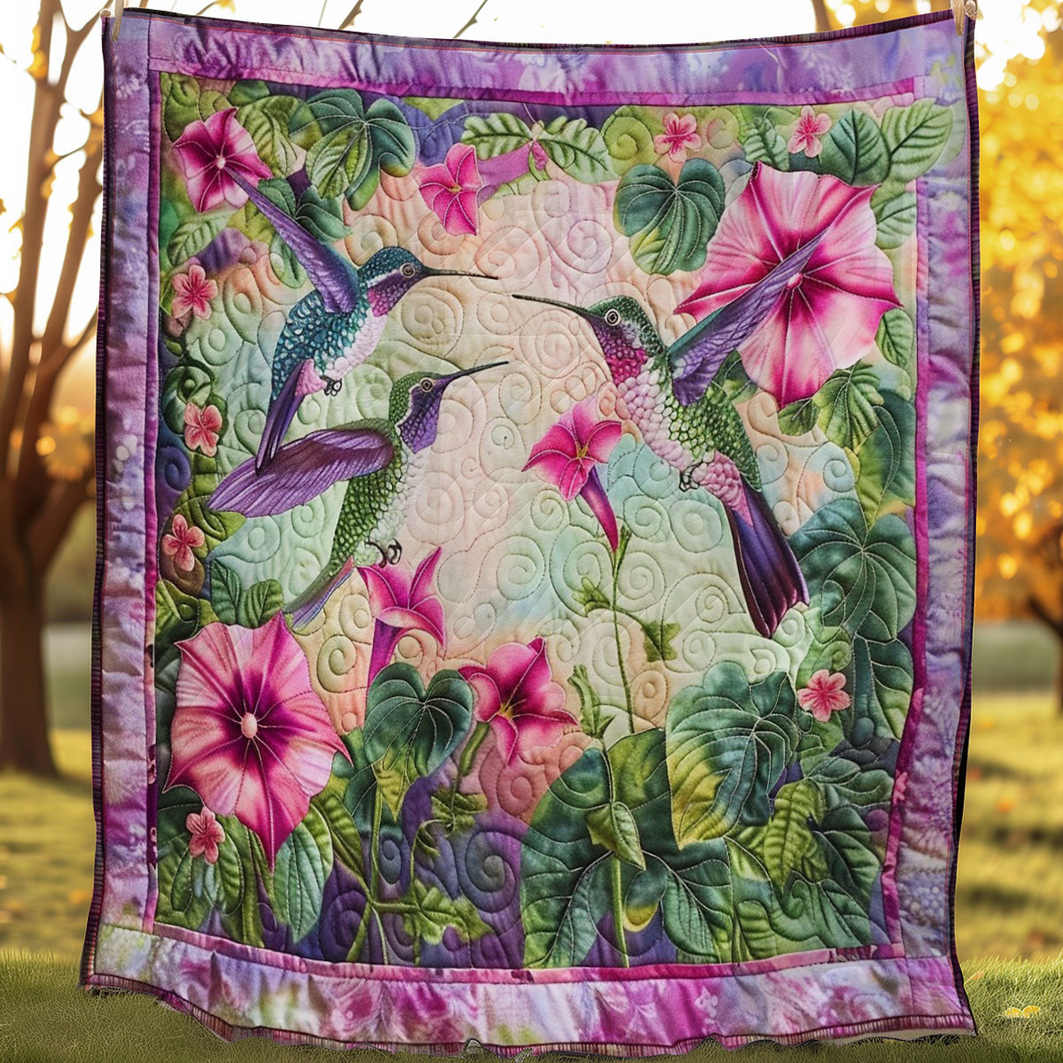 Hummingbird WM2407001CL Quilt