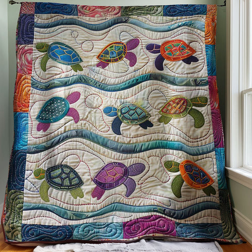 Mini Turtles WM2507001CL Quilt