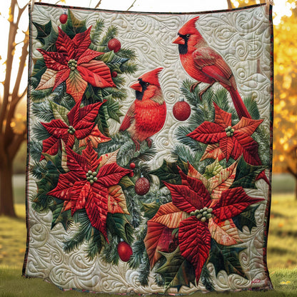 Red Cardinal WM2407001CL Quilt