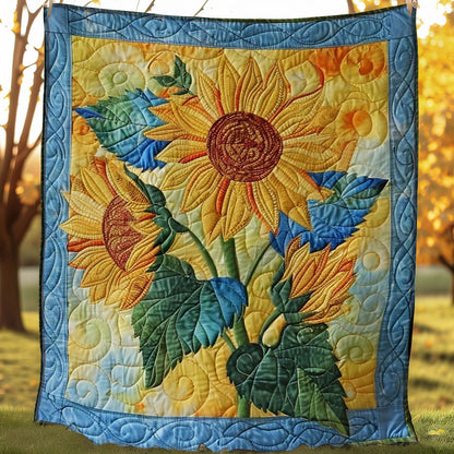 Sunflowers WM2407002CL Quilt