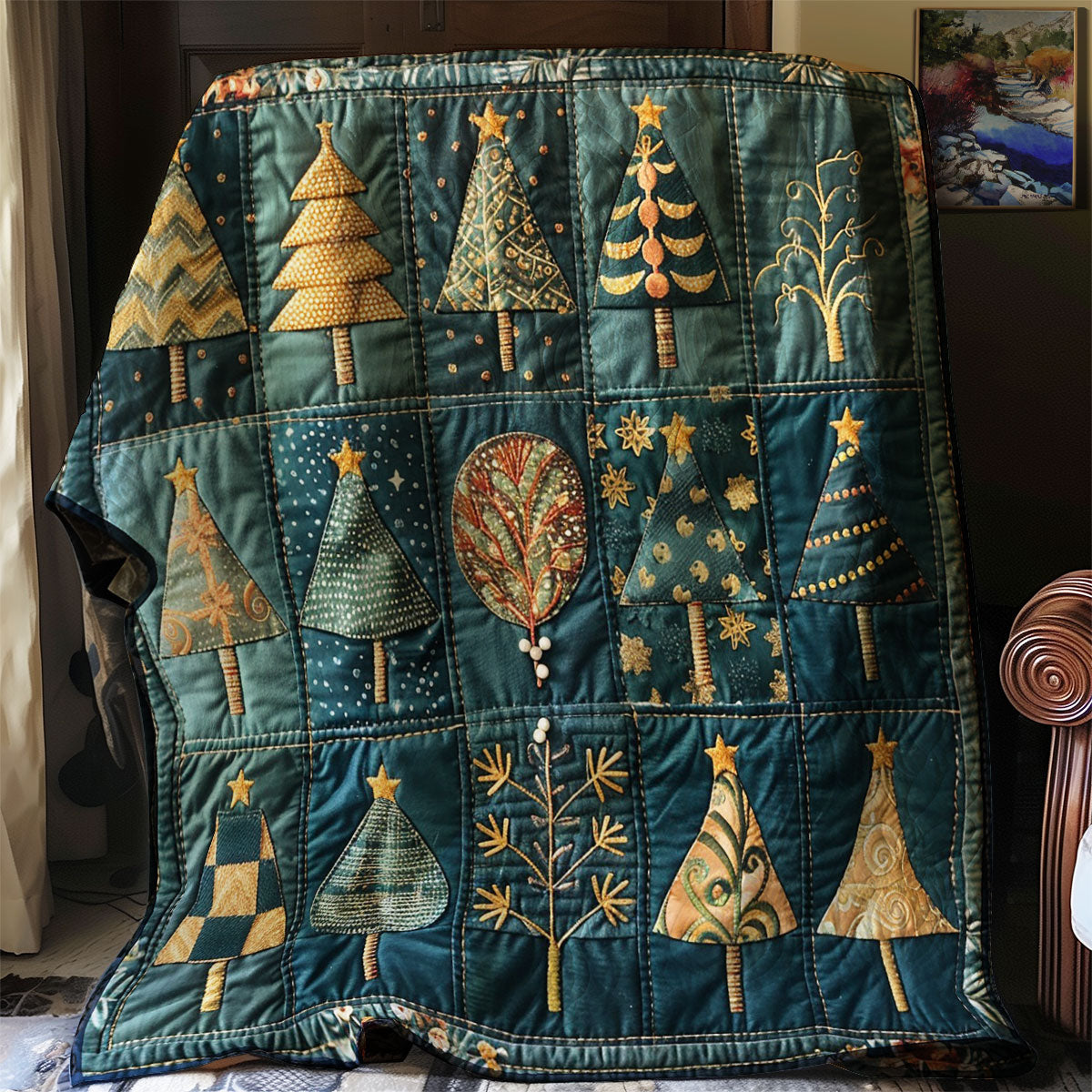 Type Of Noel Tree WM2607001CL Quilt