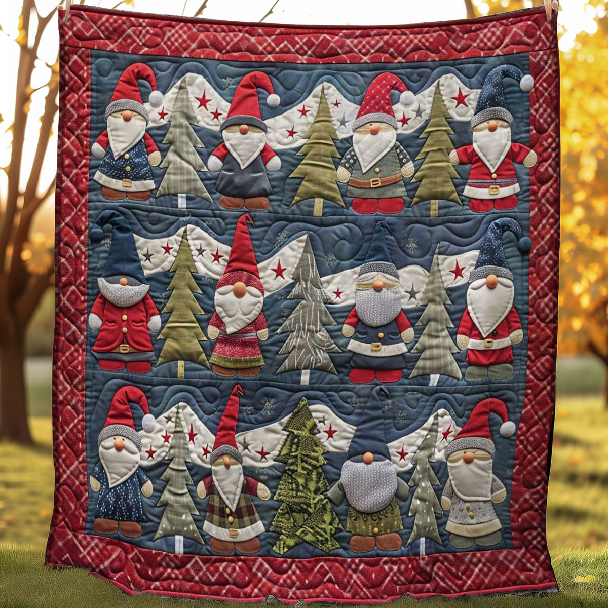 Cheer Genome Christmas WP2907044CL Quilt