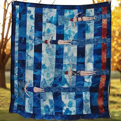 Swimming Olympic Tournament WP2907031CL Quilt