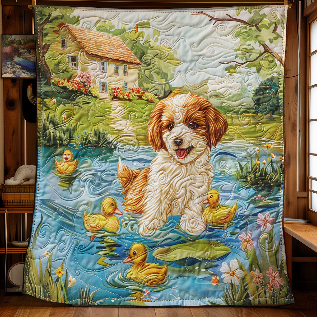 Adorable Dogs WM3008012CL Quilt