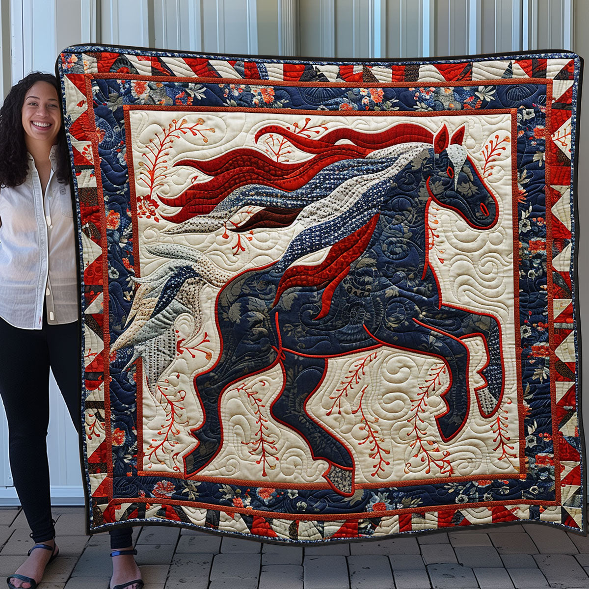 Artistic Horse SR1508043CL Quilt