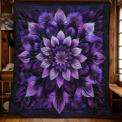 Artistic Imaginal Flower WM0509019CL Quilt