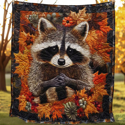 Autumn Magic Raccoon WN1508063CL Quilt