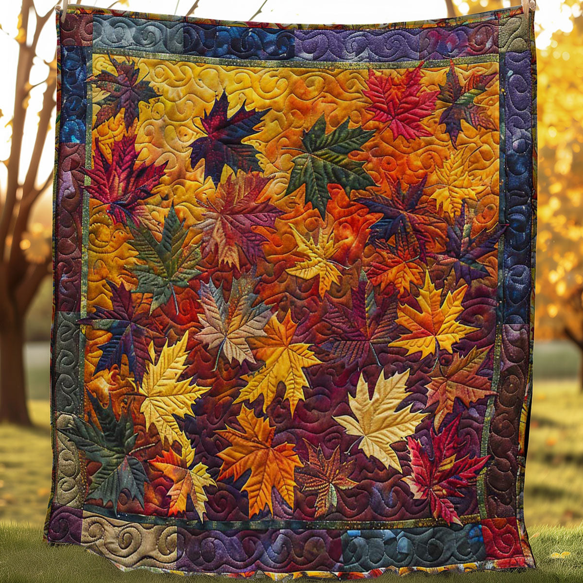 Autumn Maple Embrace WN1908030CL Quilt – Cozzyhomes