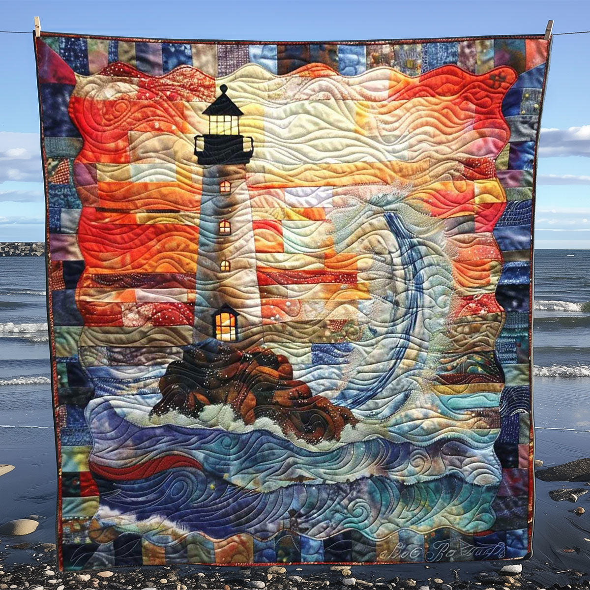 Beacon Of The Sea WN1008051CL Quilt