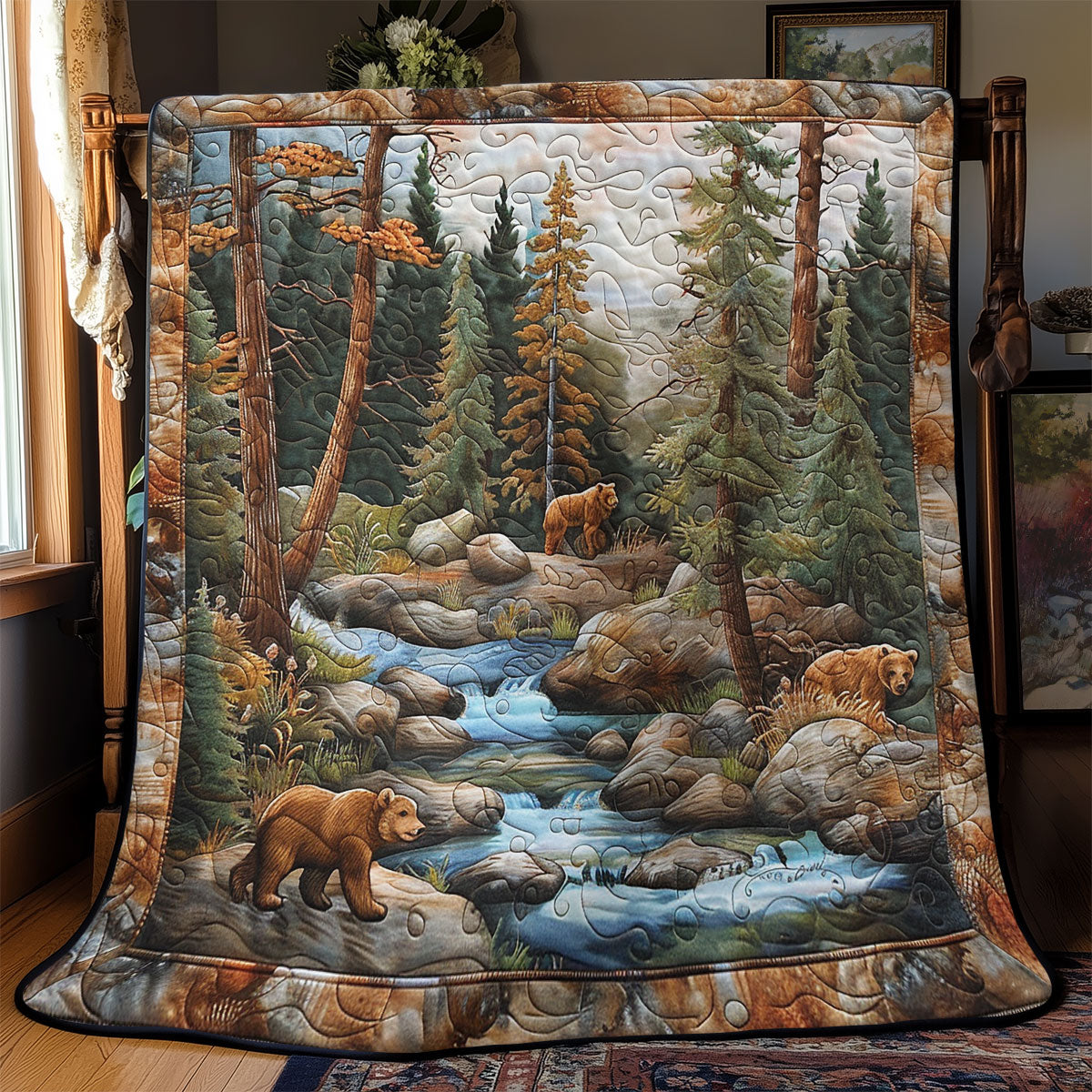 Bear Alpine Wilderness SR2208024CL Quilt