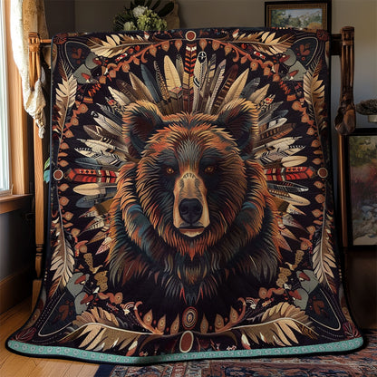 Bear Native American WN0909049CL Quilt