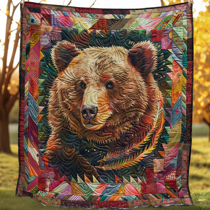 Bear’s Feathered Nest WN1408052CL Quilt