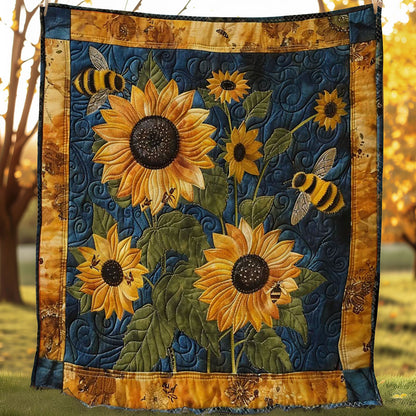 Bee Buzzing Garden WN2108110CL Quilt