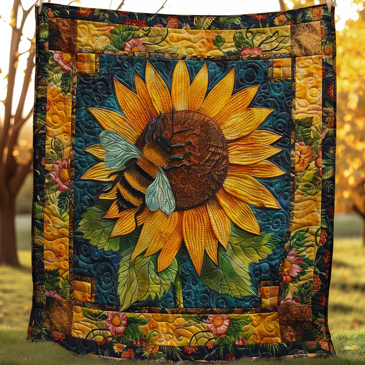 Bee Garden WN2108099CL Quilt