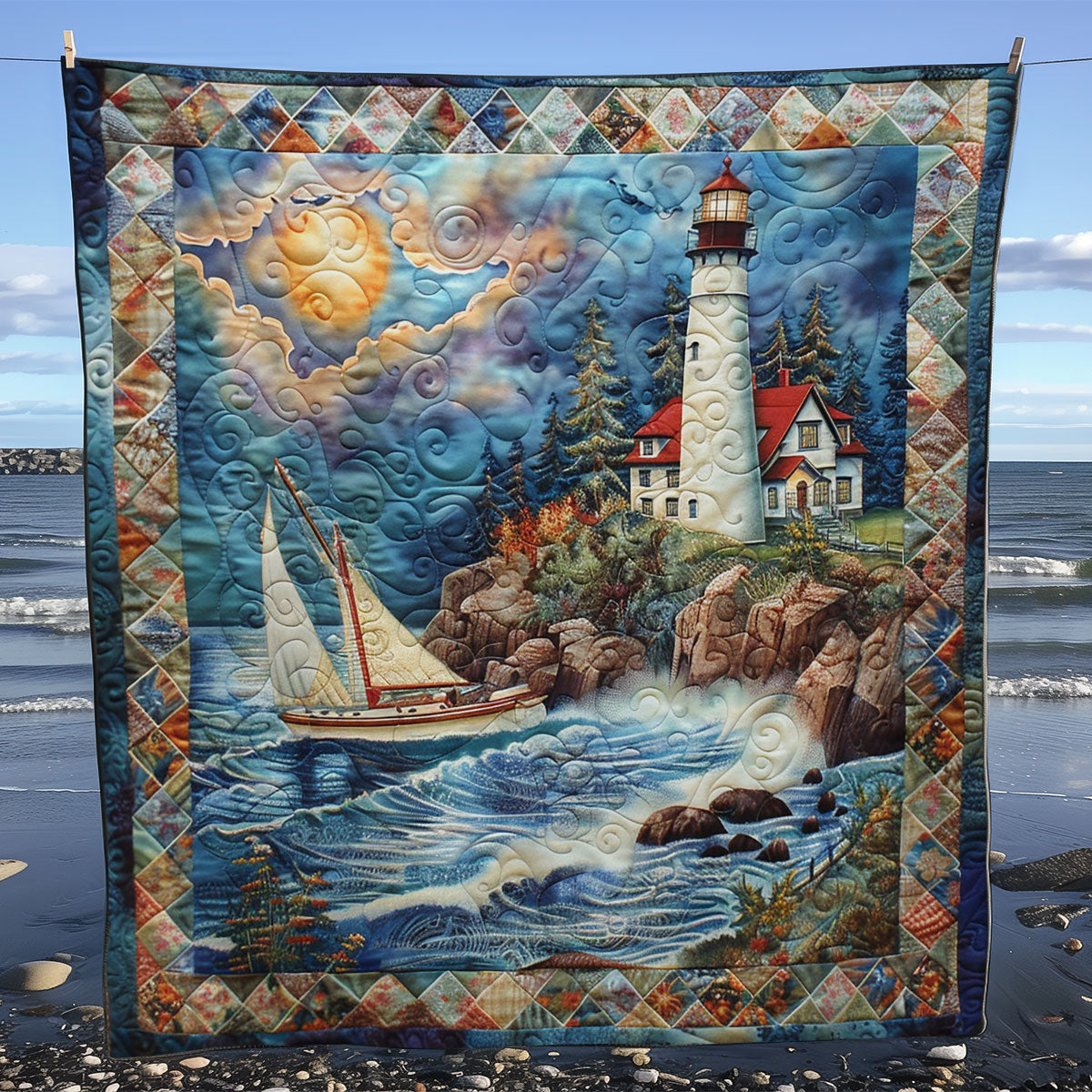 Beside Ocean WM2808033CL Quilt