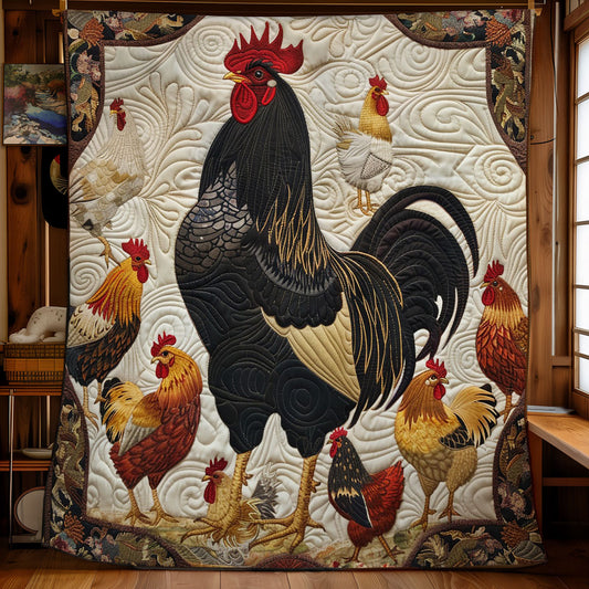 Black Rooster WM0509026CL Quilt