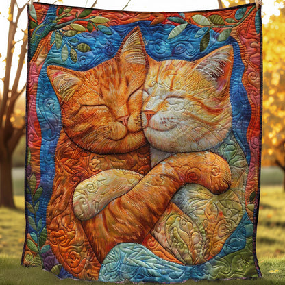 Blissful Cats WN1508022CL Quilt