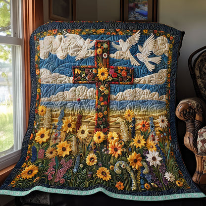 Blossom Cross WN0509012CL Quilt