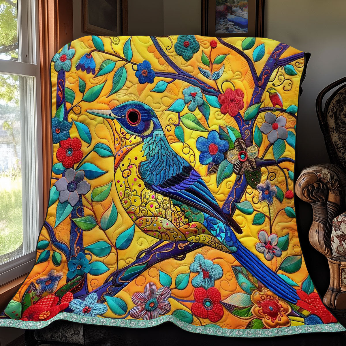 Bluebird Fantasy WN0509044CL Quilt