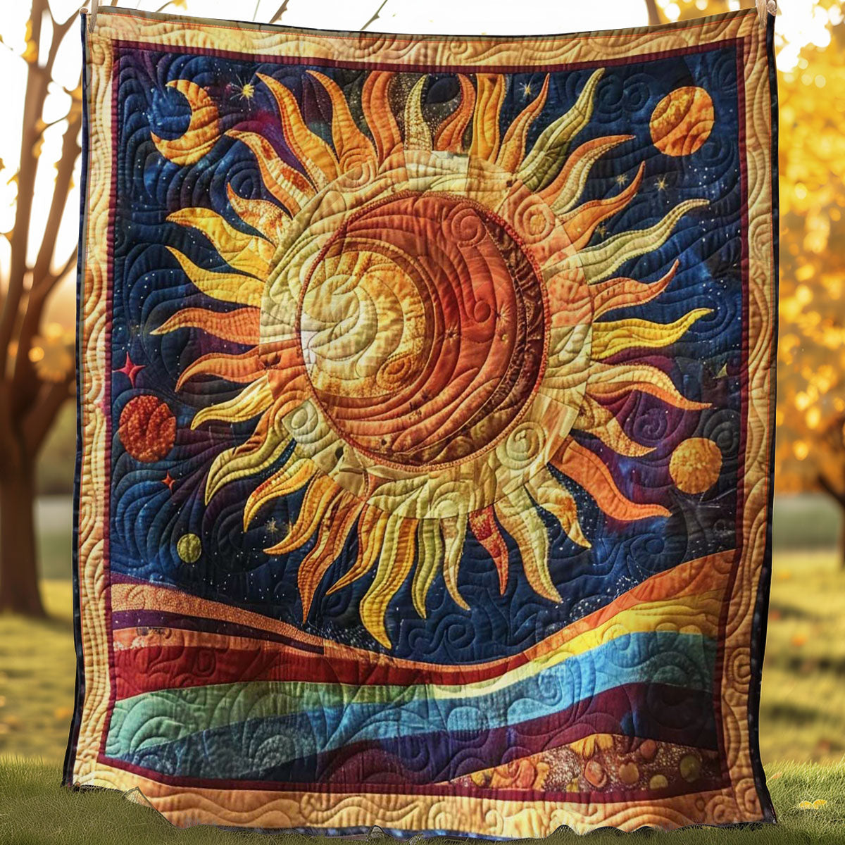 Boho Solar Radiance Throw WN1008064CL Quilt