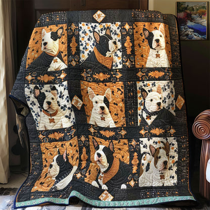 Bull Terriers Cute WN1209027CL Quilt