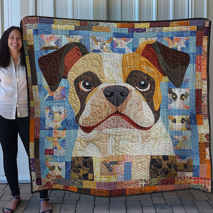 Bulldog Snuggly WN0608011CL Quilt