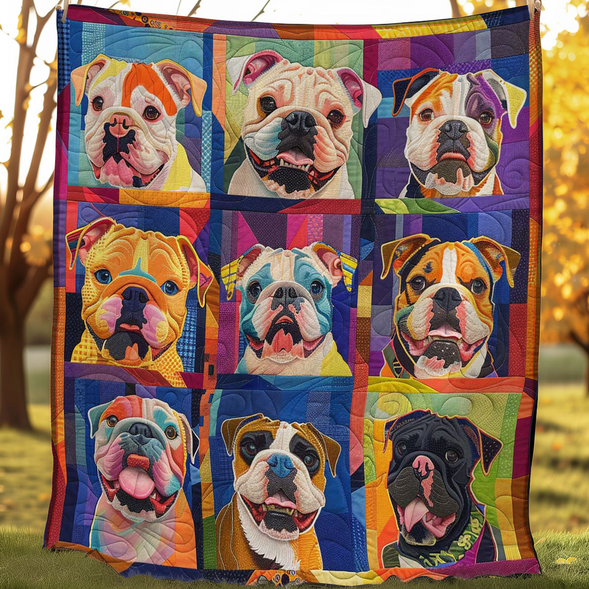 Bulldogs' Domain WN1408036CL Quilt