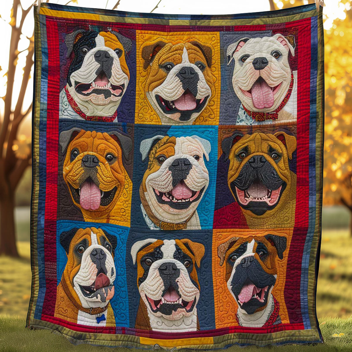 Bulldogs' Haven WN1408035CL Quilt