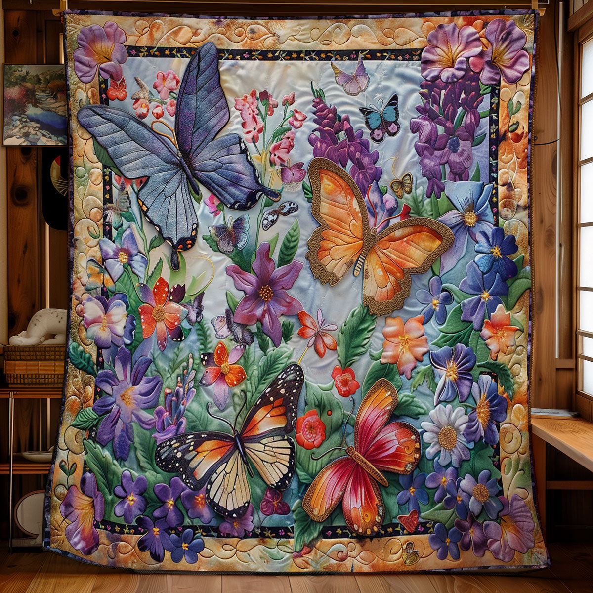 Butterfies WM2308039CL Quilt