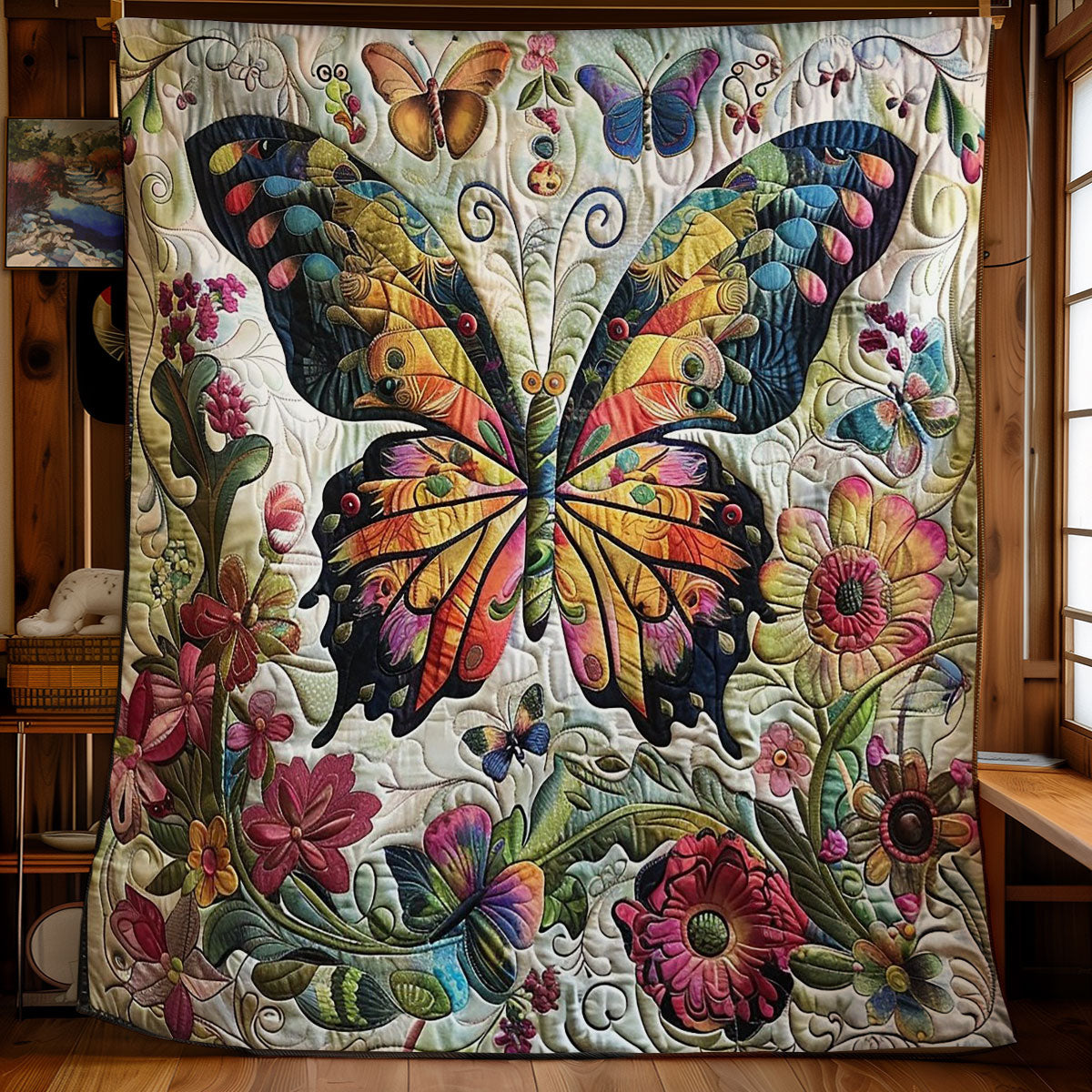 Butterfies WM2308087CL Quilt