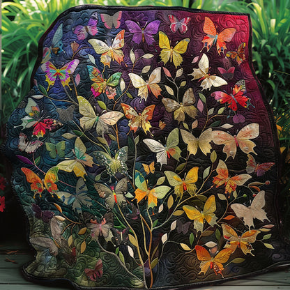 Butterflies Night WM3007001CL Quilt