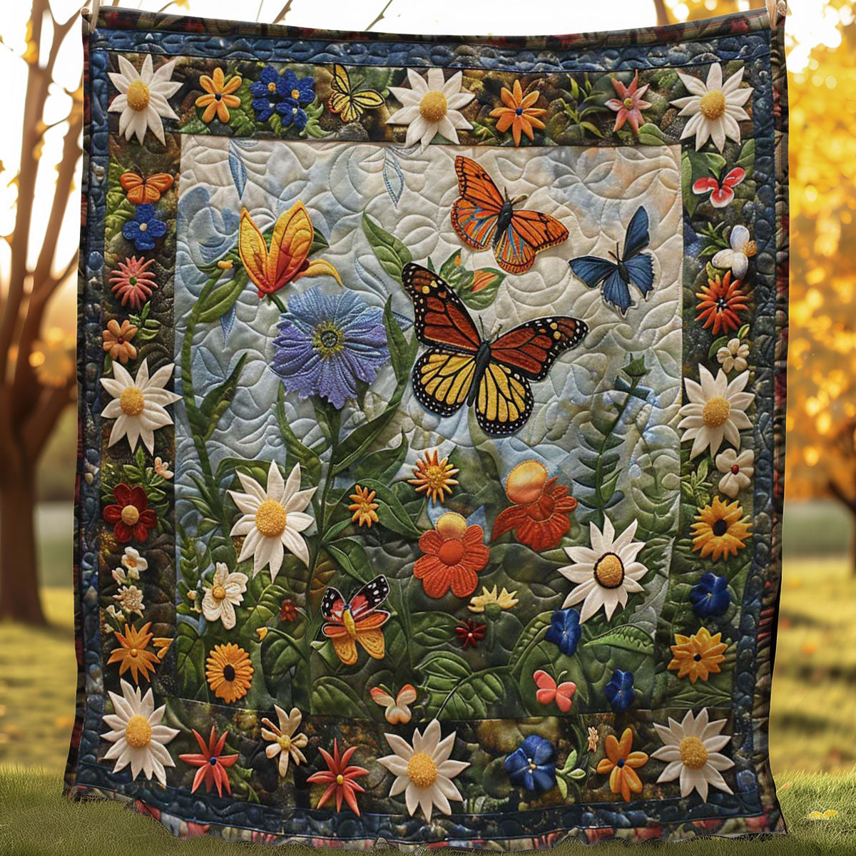 Butterfly Garden WN2108086CL Quilt