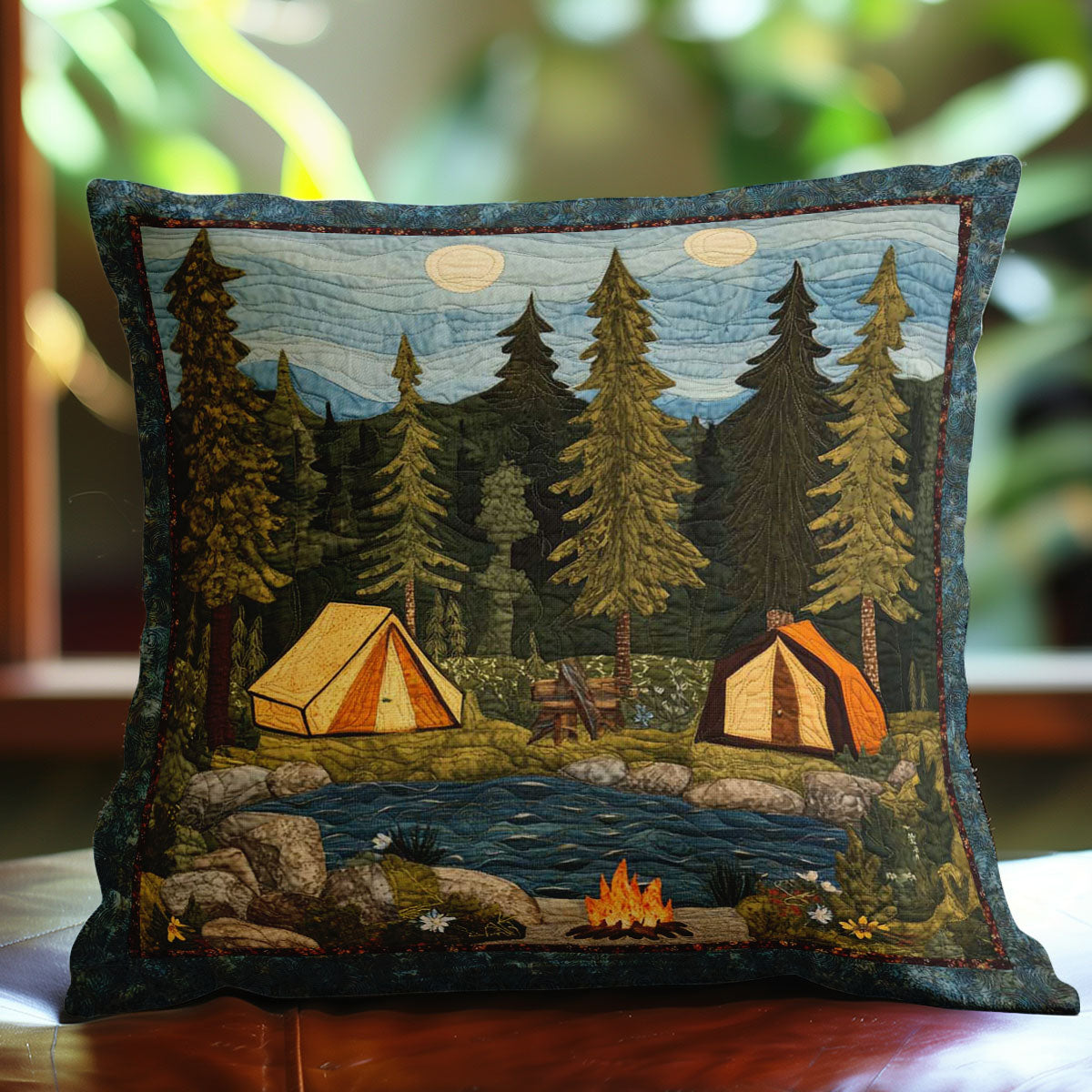 Campfire Cozy WN0208057CL Quilt Pillow Case