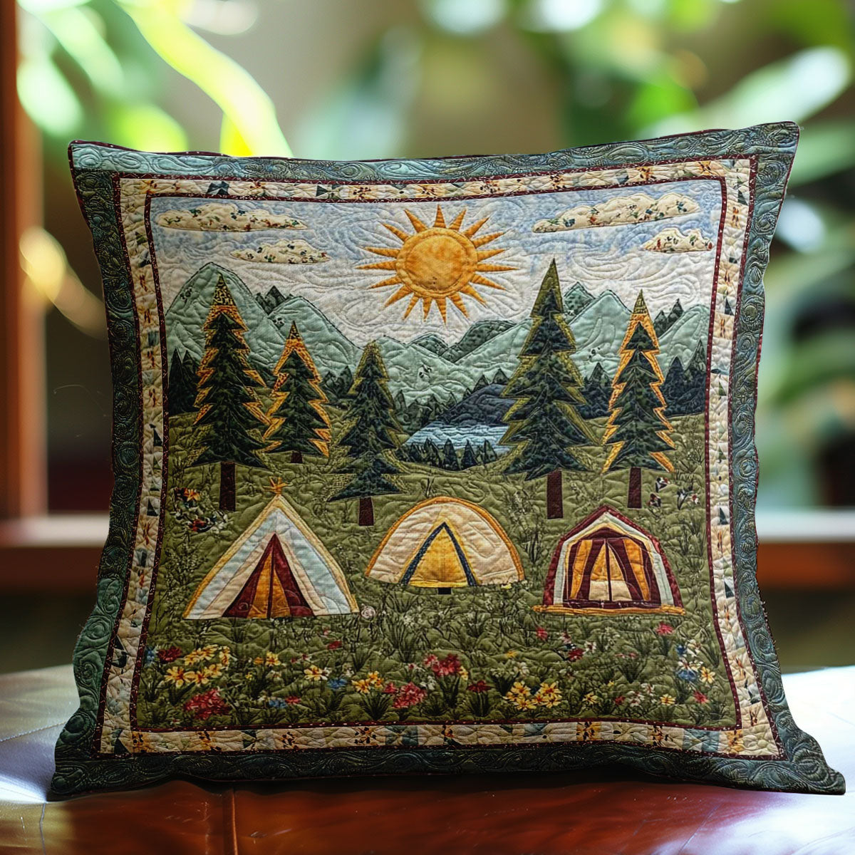 Campout Memories WN0208060CL Quilt Pillow Case