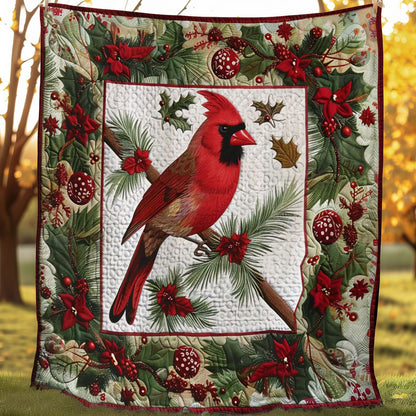 Cardinal Christmas Cheer WN1008069CL Quilt